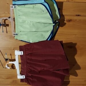 Lot of 2 athletic jogging shorts
